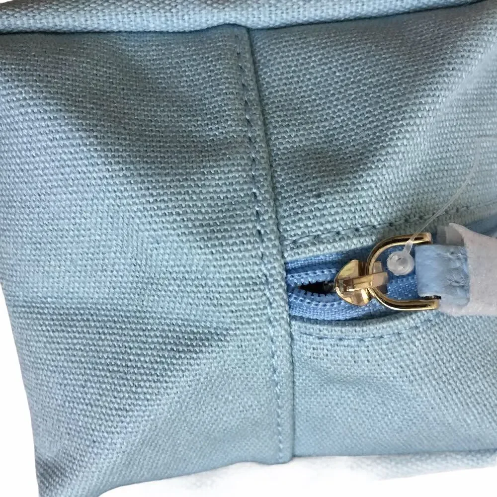 NWT Kate Spade Light Blue Cosmetic Bag in One Size